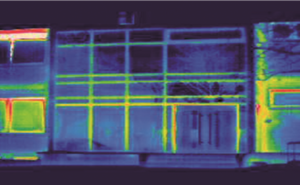 Thermografie des Pfarrheims 1