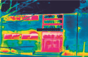 Thermografie des Pfarrheims 1