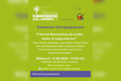 Insta-Beitrag zum Geo-Caching Klimakommune
