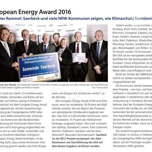 European Energy Award 2016