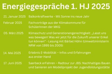 1. HJ 2025 Energiegespräche